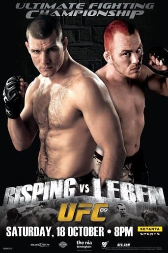 Movie poster for UFC 89: Bisping vs. Leben
