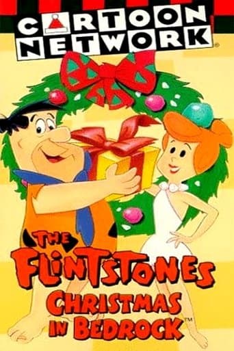 Movie poster for The Flintstones Christmas in Bedrock
