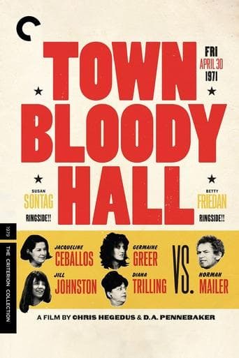 Movie poster for Town Bloody Hall