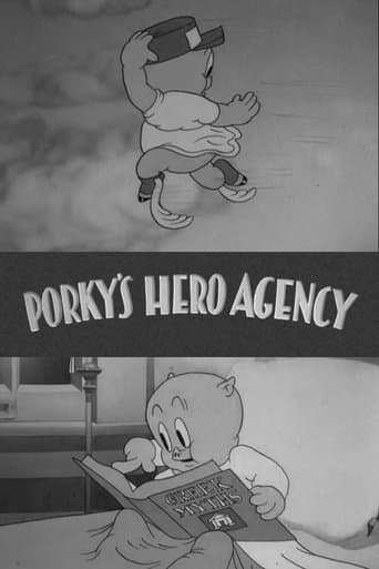 Movie poster for Porky's Hero Agency