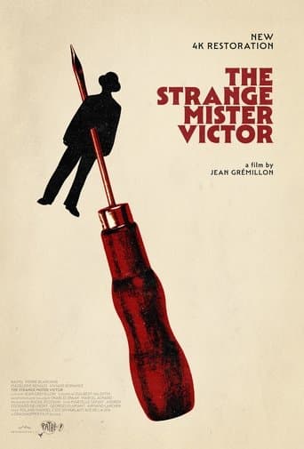 Movie poster for The Strange Monsieur Victor