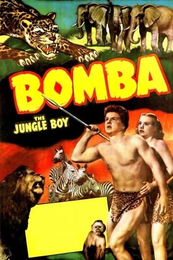 Movie poster for Bomba, the Jungle Boy