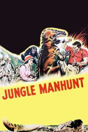 Movie poster for Jungle Manhunt