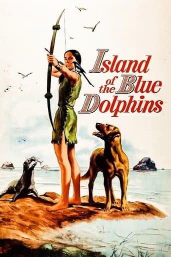 Movie poster for Island of the Blue Dolphins