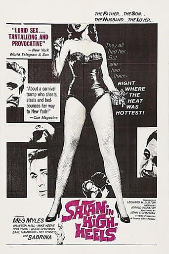 Movie poster for Satan in High Heels
