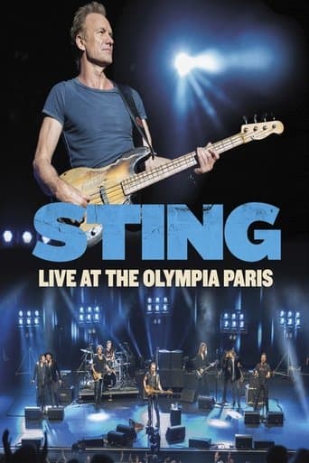 Movie poster for Sting: Live at the Olympia Paris