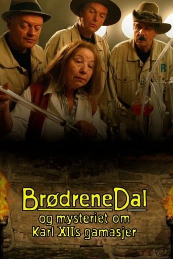 Movie poster for Brødrene Dal og mysteriet om Karl XIIs gamasjer