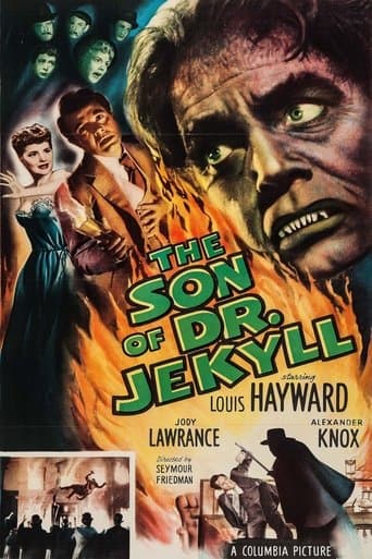 Movie poster for The Son of Dr. Jekyll