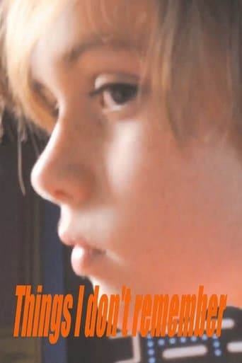Movie poster for Things I Don't Remember