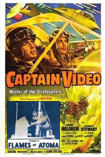 Movie poster for Captain Video, Master of the Stratosphere