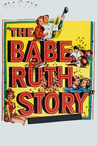 Movie poster for The Babe Ruth Story
