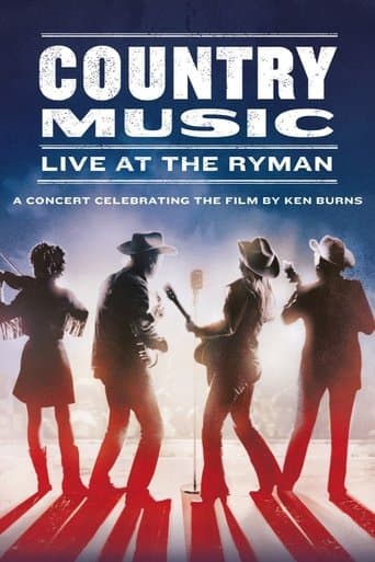 Movie poster for Country Music: Live at the Ryman