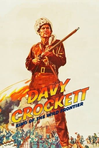 Movie poster for Davy Crockett, King of the Wild Frontier