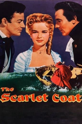 Movie poster for The Scarlet Coat