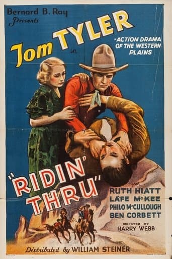 Movie poster for Ridin' Thru