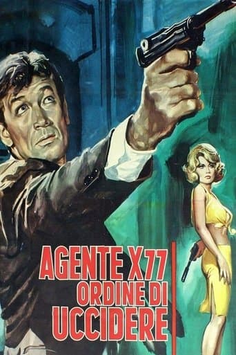 Movie poster for Agent X-77 Orders to Kill