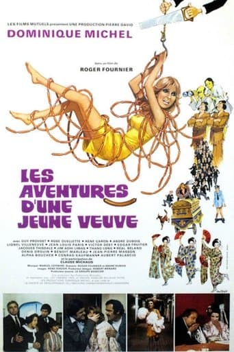Movie poster for Les aventures d'une jeune veuve