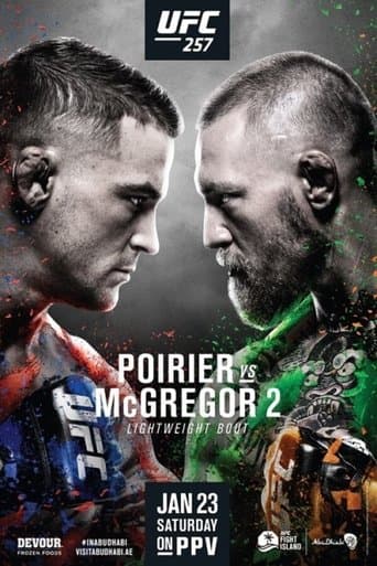 Movie poster for UFC 257: Poirier vs. McGregor 2