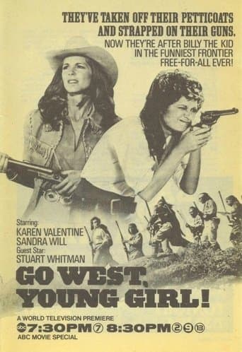 Movie poster for Go West, Young Girl