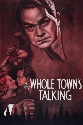 Movie poster for The Whole Town's Talking