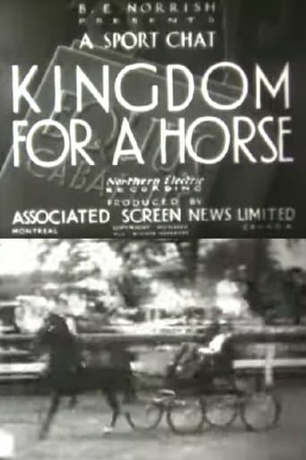 Movie poster for Kingdom for a Horse