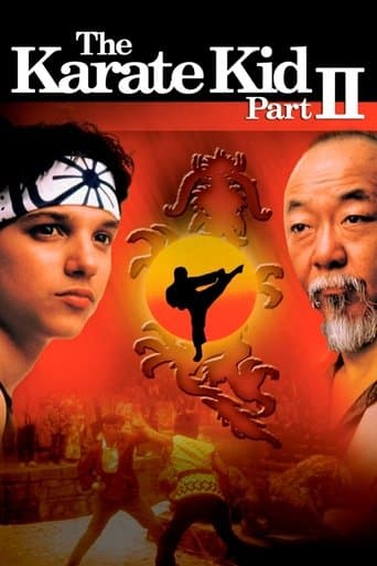 Movie poster for The Karate Kid Part II