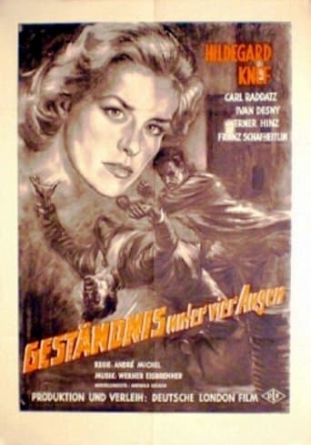 Movie poster for Confession Under Four Eyes