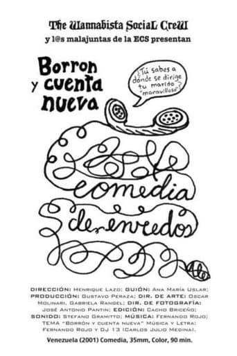Movie poster for Borrón y cuenta nueva