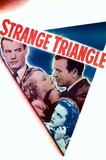 Movie poster for Strange Triangle
