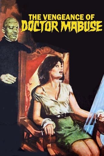Movie poster for The Vengeance of Dr. Mabuse