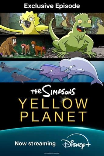 Movie poster for The Simpsons: Yellow Planet