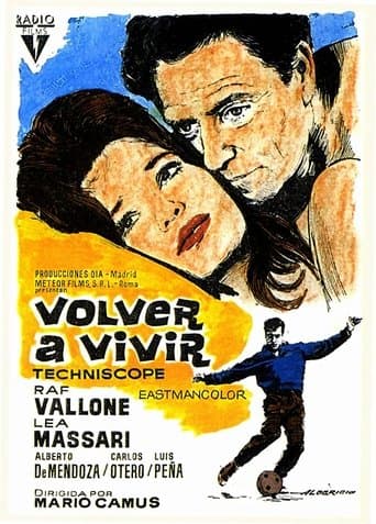 Movie poster for Volver a vivir