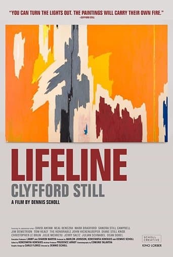Movie poster for Lifeline: Clyfford Still