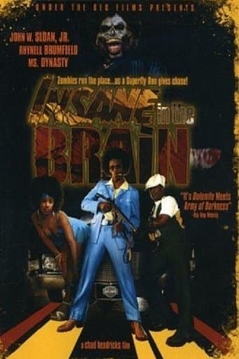 Movie poster for Insane in the Brain