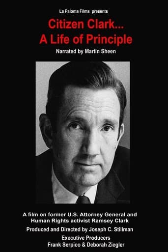 Movie poster for Citizen Clark... A Life of Principle