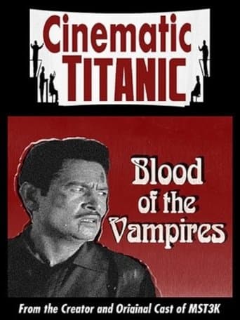 Movie poster for Cinematic Titanic: Blood of the Vampires