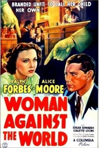 Movie poster for Woman Against the World
