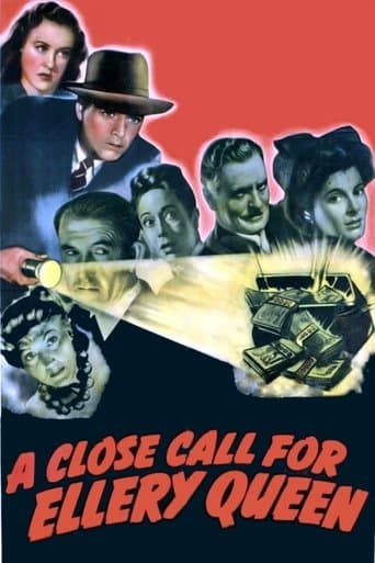 Movie poster for A Close Call for Ellery Queen