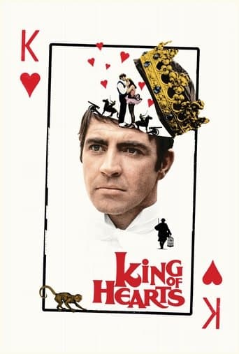Movie poster for King of Hearts