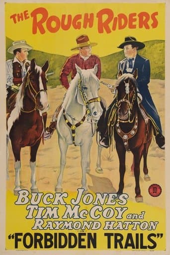 Movie poster for Forbidden Trails