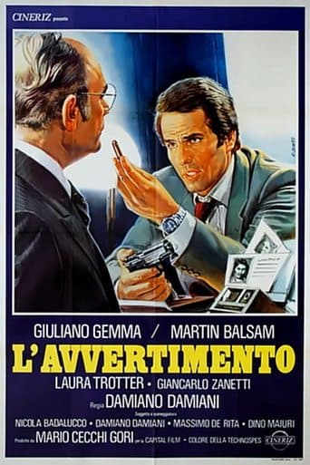 Movie poster for The Warning