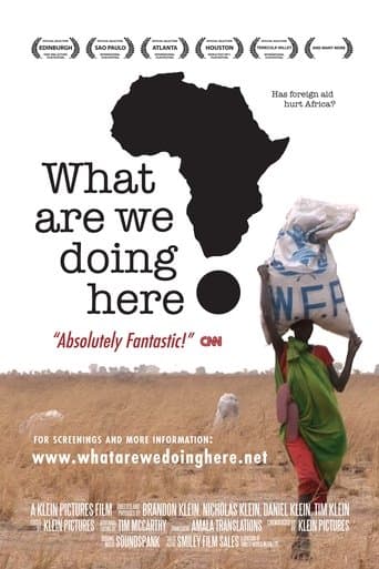 Movie poster for What Are We Doing Here?