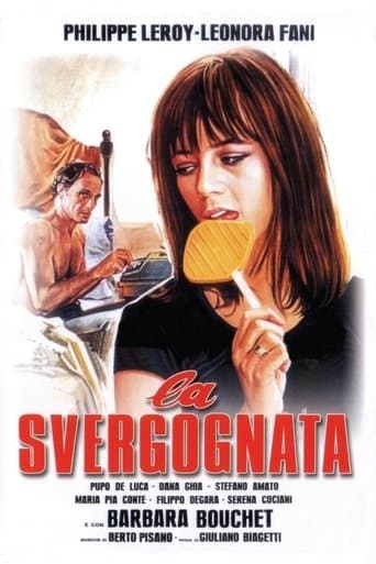 Movie poster for La svergognata