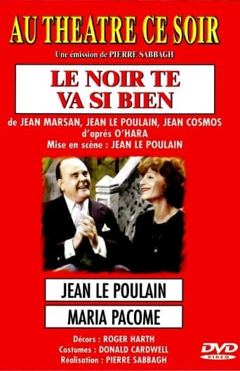 Movie poster for Le noir te va si bien