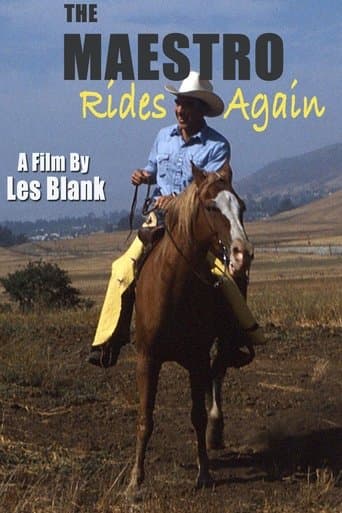 Movie poster for The Maestro Rides Again