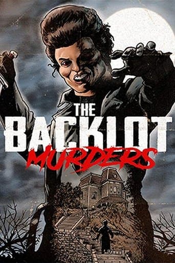 Movie poster for The Backlot Murders