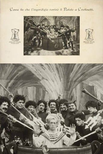 Movie poster for Come fu che l'ingordigia rovinò il Natale a Cretinetti