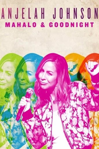 Movie poster for Anjelah Johnson: Mahalo & Goodnight