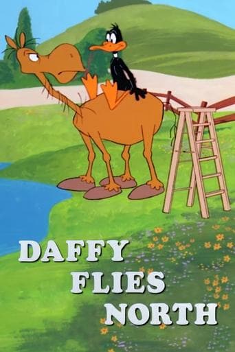 Movie poster for Daffy Flies North