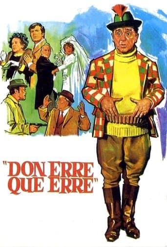 Movie poster for Don erre que erre